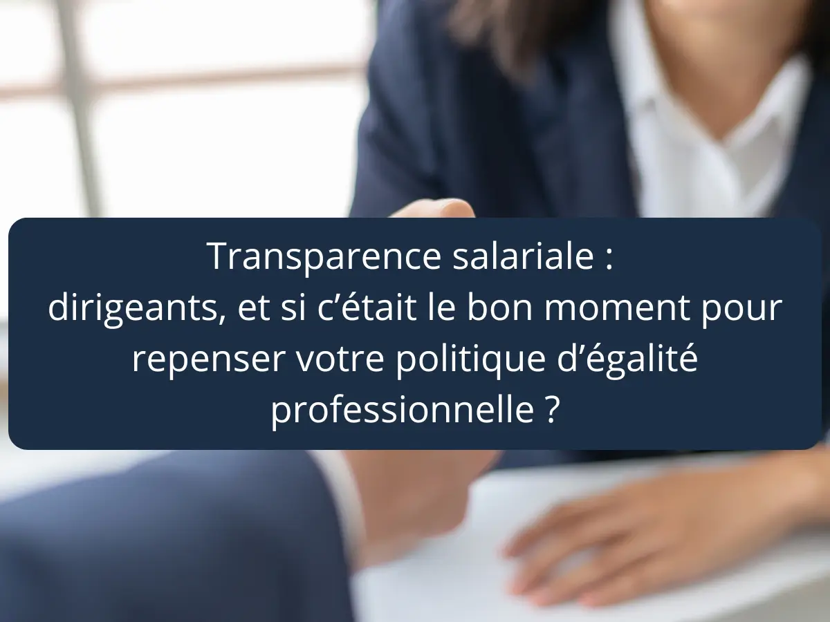 transparence salariale politique égalité professionnelle